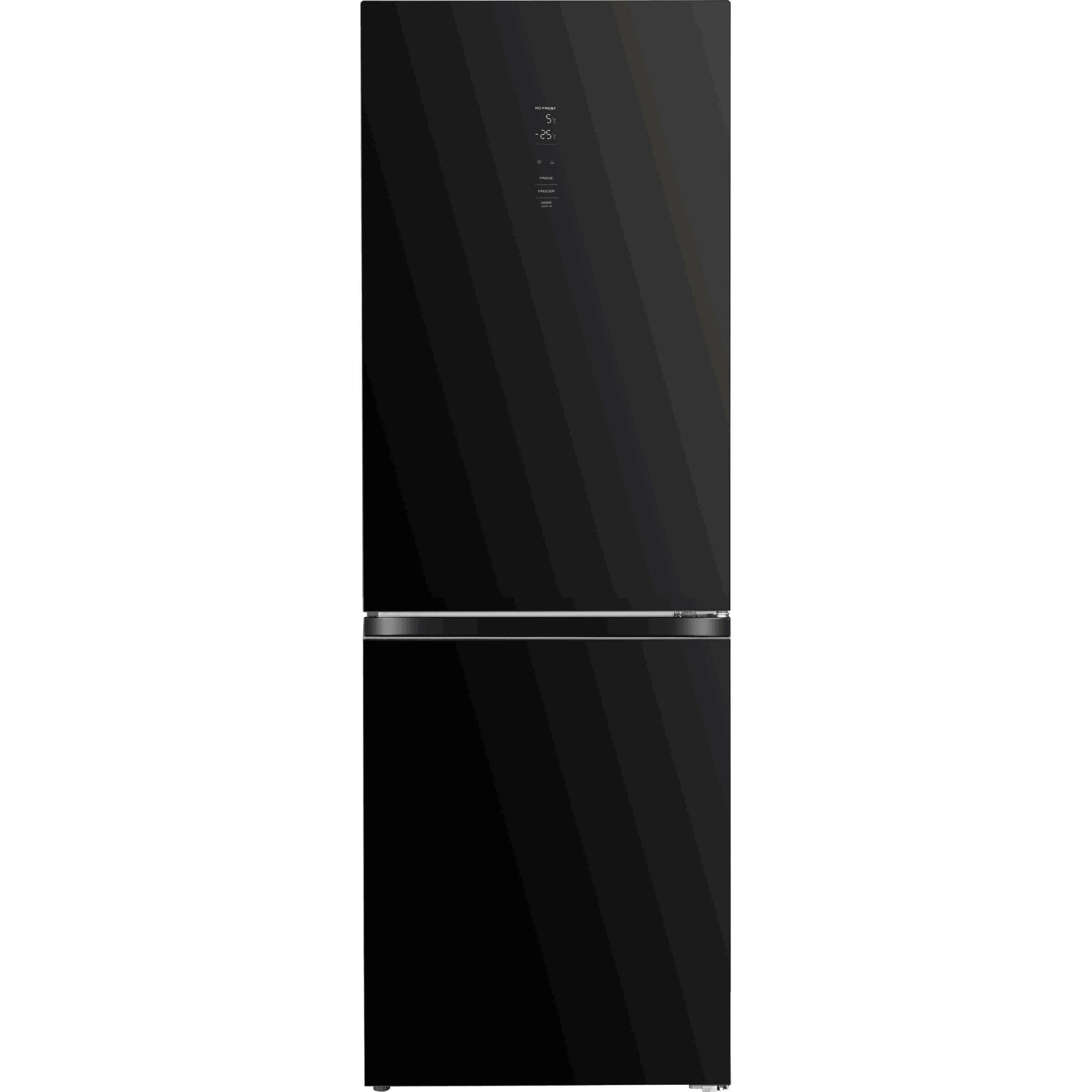 מקרר מקפיא תחתון 323 ליטר נטו Electra EL46GBLR אלקטרה פתיחה מצד ימין זכוכית שחורה