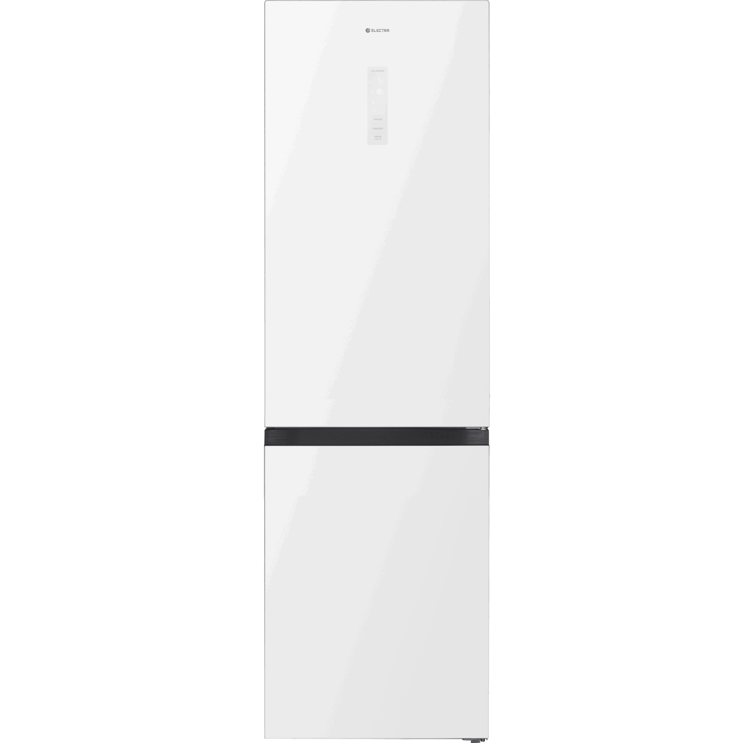 מקרר מקפיא תחתון 323 ליטר נטו Electra EL46GWR פתיחה צד ימין זכוכית לבנה