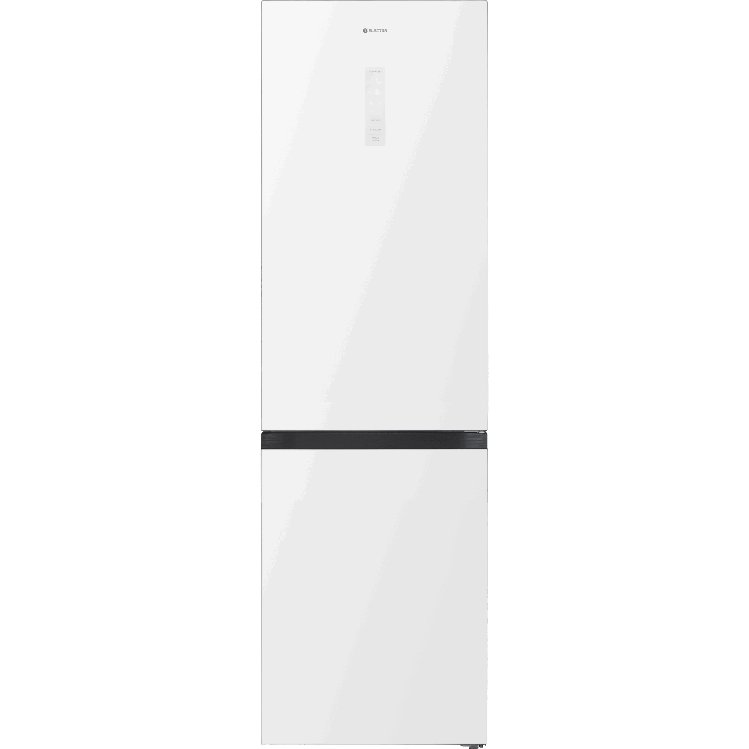 מקרר מקפיא תחתון 347 ליטר Electra EL47GW גימור זכוכית לבנה