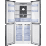 מקרר 4 דלתות 421 ליטר Electra EL486GBL אלקטרה זכוכית שחורה