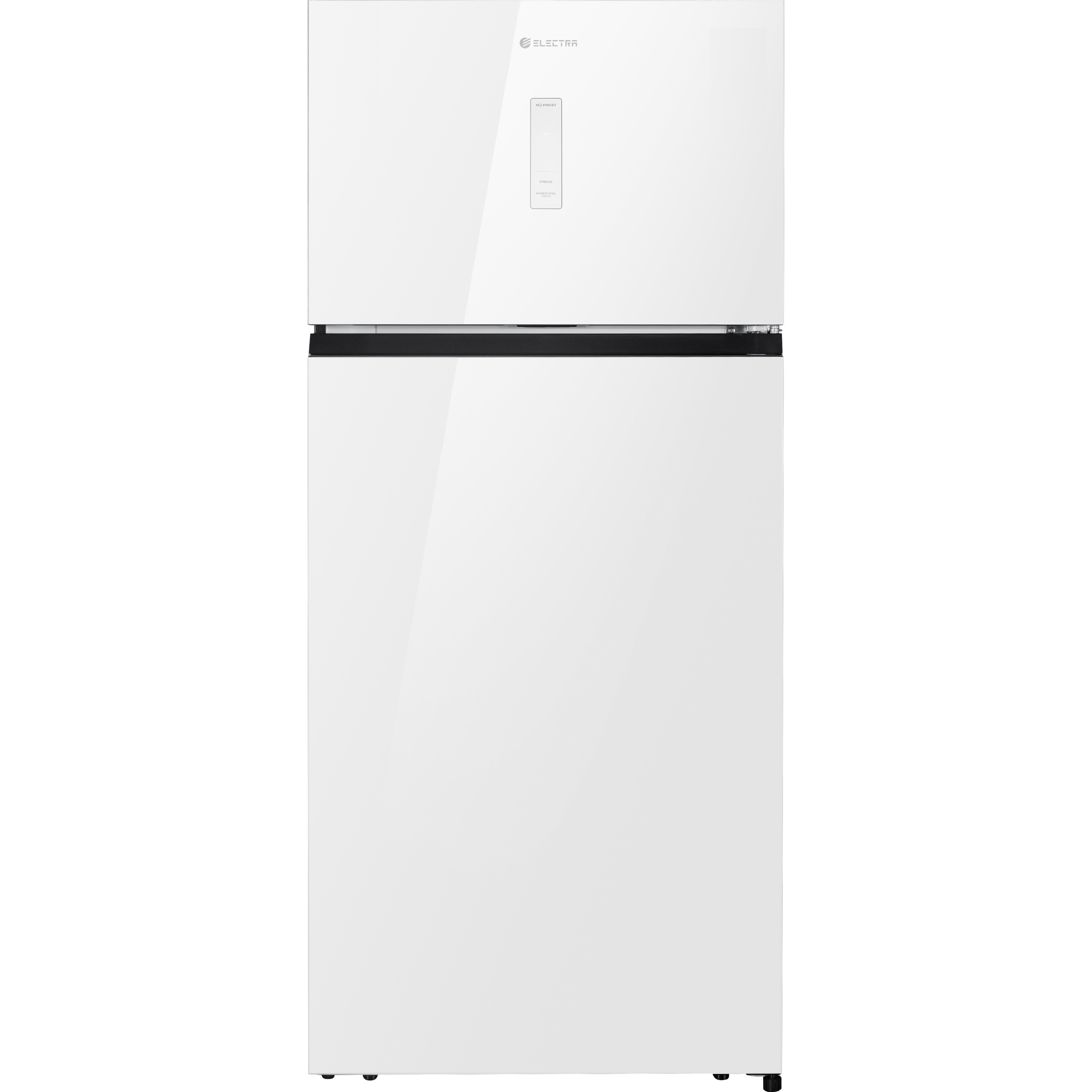 מקרר מקפיא עליון 480 ליטר Electra EL520GW אלקטרה זכוכית לבנה