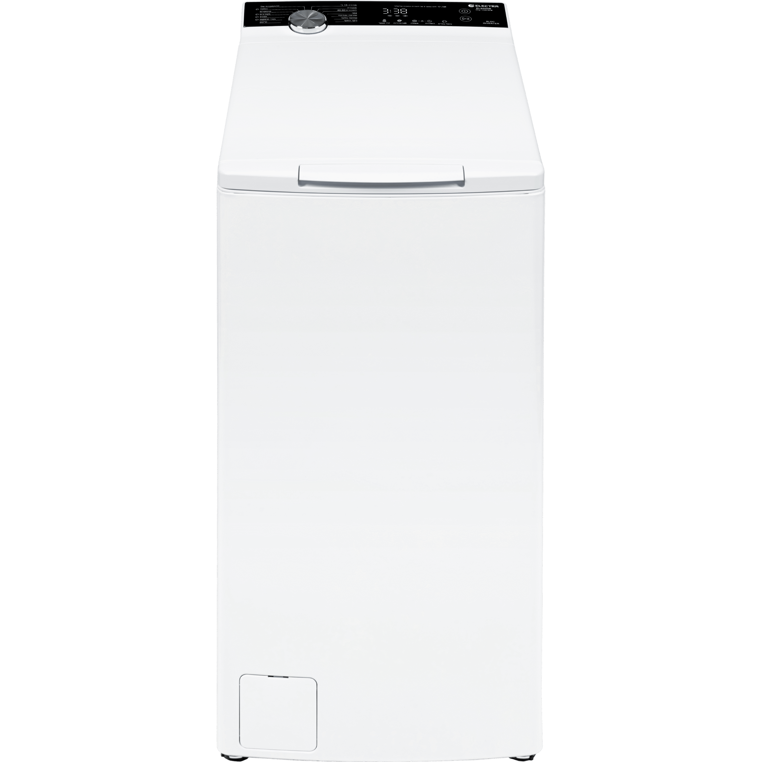 מכונת כביסה פתח עליון 8 ק"ג Electra EL8000W אלקטרה