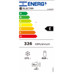 מקרר 4 דלתות 600 ליטר EL685DN אלקטרה ELECTRA נירוסטה מושחרת