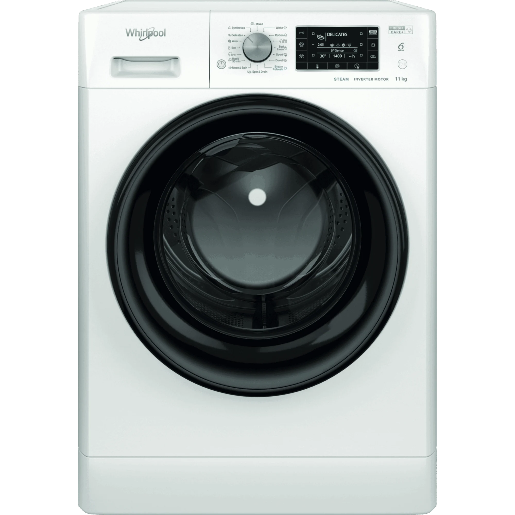 מכונת כביסה חזית 11 ק"ג Whirlpool FFDB11469BVIL ווירפול