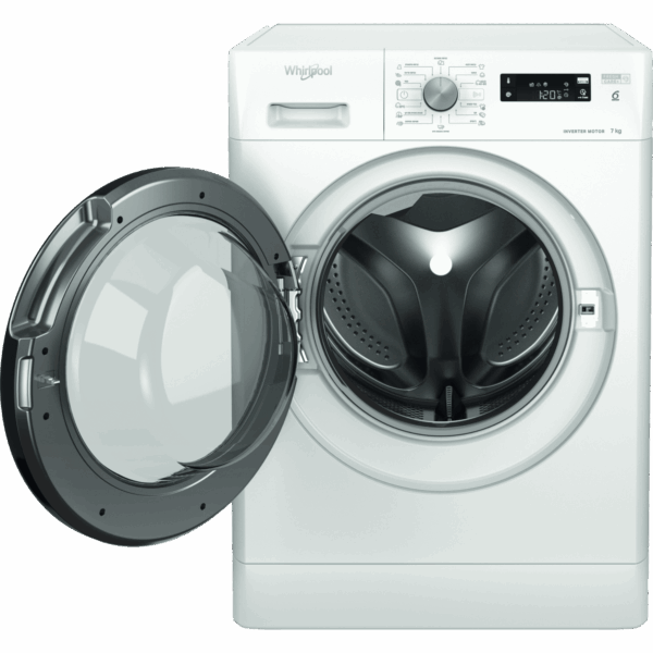 מכונת כביסה חזית 7 ק"ג Whirlpool FFS7258B ווירפול