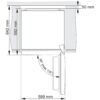 מקרר מקפיא תחתון 363 ליטר Gorenje גורנייה HY-NRK6202AXL4 בודד