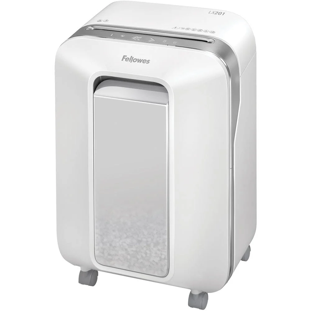 מגרסה אישית לבנה Fellowes פלואוס Powershred LX201