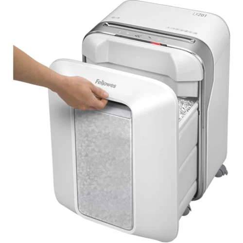 מגרסה אישית לבנה Fellowes פלואוס Powershred LX201