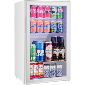 מקרר משקאות וטרינה הומקס HOMEX HRF90W