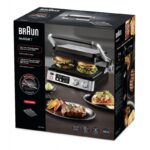 טוסטר גריל לחיצה דיגיטלי בראון BRAUN CG7040