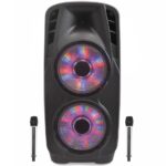 בידורית ניידת מוגברת 12" כולל תאורה ושלט Pure Acoustics פיור אקוסטיקס MX212500