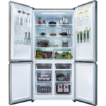 מקרר 4 דלתות 600 ליטר EL685DN אלקטרה ELECTRA נירוסטה מושחרת