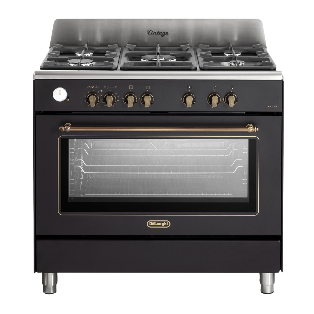תנור משולב כיריים בעיצוב כפרי DeLonghi PEMA965CIL דלונגי