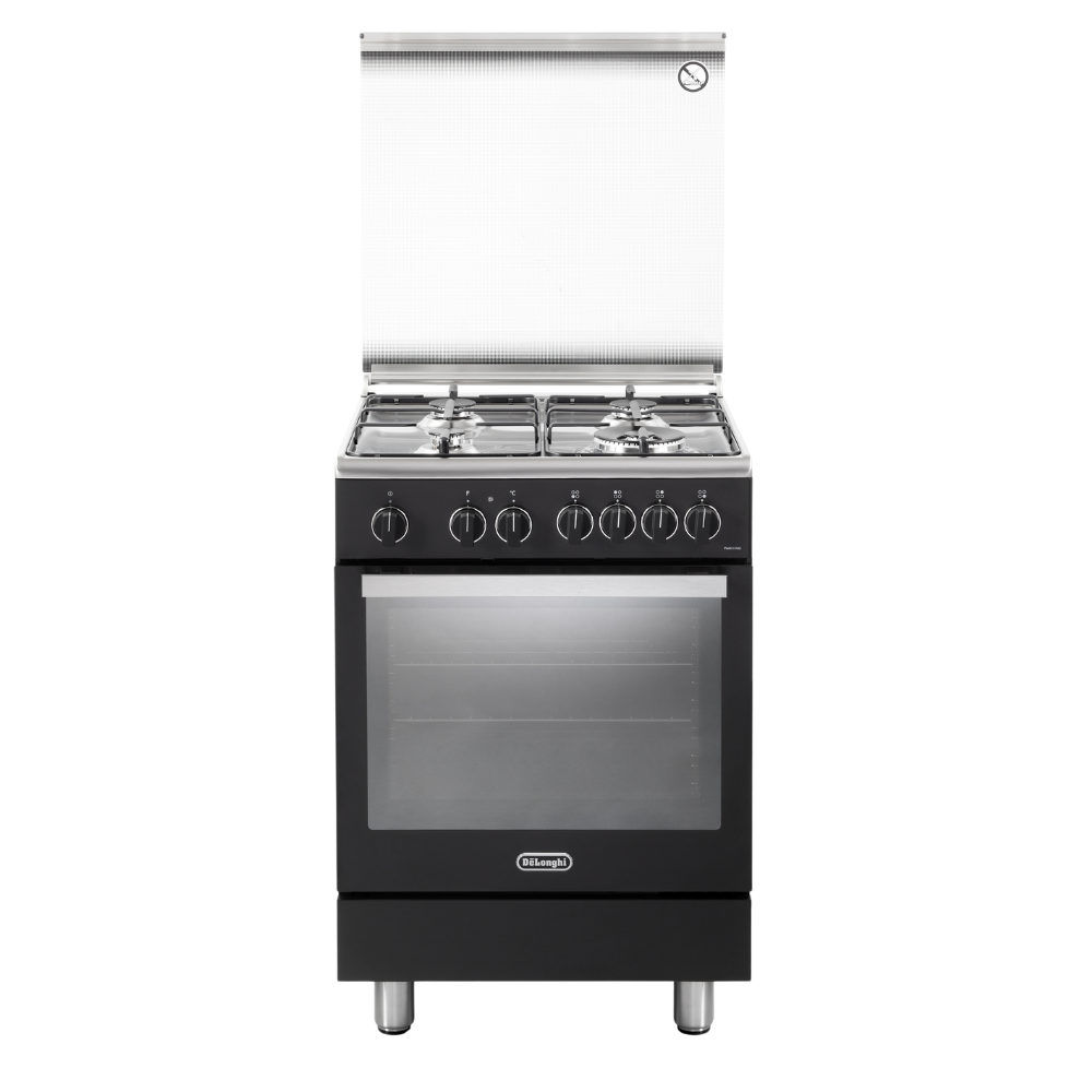תנור 60 ס"מ משולב כיריים Delonghi PEMA64LIL דלונגי