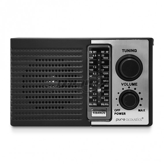 רדיו נייד FM/AM עם סוללה נטענת  Pure Acoustics RD30 פיור אקוסטיק