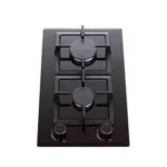 כיריים גז דומינו זכוכית שחורה BLACKPUNT בלאקפונט BL313BK