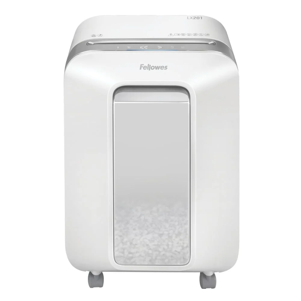 מגרסה אישית לבנה Fellowes פלואוס Powershred LX201