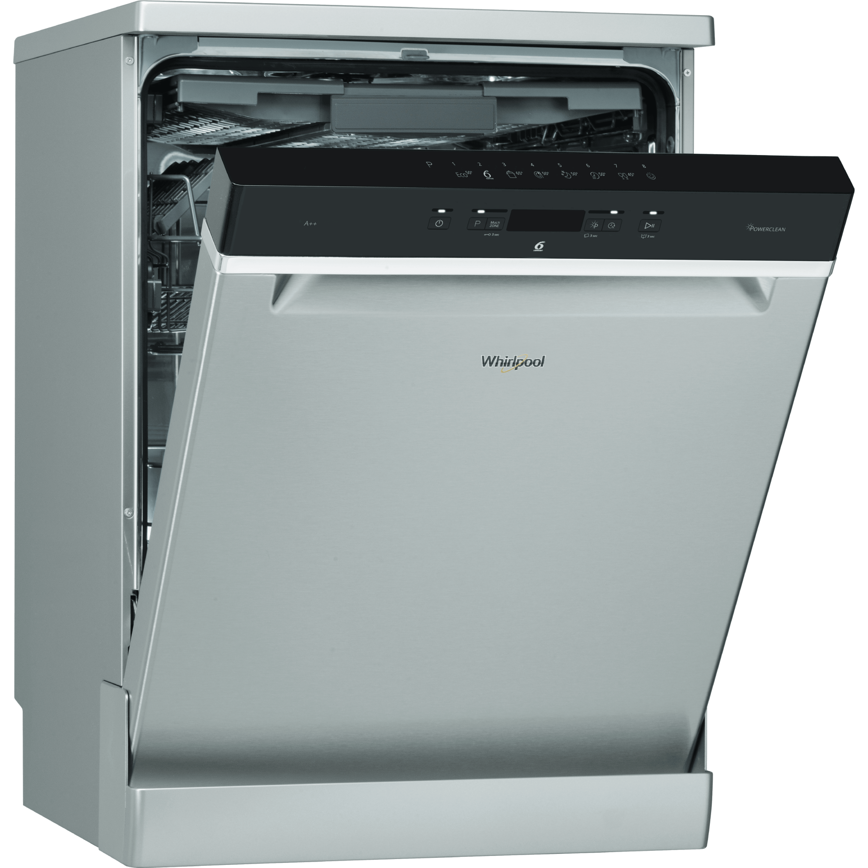 מדיח כלים עם מערכת חיישנים חכמה Whirlpool WFC3C26PFXIS ווירפול
