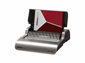 מכונת כריכה חשמלית בספירלים פלסטיק DCL5620901 QUASAR E500 FELLOWES