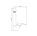 ברז ברבור ארוך מתכוונן 13302 ספלאש splash