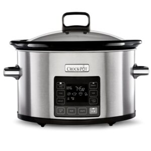 סיר בישול איטי Timeselec של Crockpot בגודל 5.6 ליטר CSC066X01
