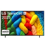 טלוויזיה חכמה 65" LG 4K NanoCell אל ג'י 65NANO80A6A