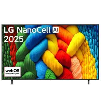 טלוויזיה חכמה 65" LG 4K NanoCell אל ג'י 65NANO80A6A