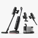 שלושה שואבים במוצר 1 : שואב שוטף אלחוטי, שואב לניקוי ספות וגם שואב אבק מאובזר H15 Mix