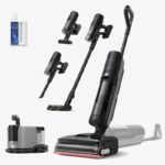 שלושה שואבים במוצר 1 : שואב שוטף אלחוטי, שואב לניקוי ספות וגם שואב אבק מאובזר H15 Mix – תמונה 2