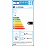⁦תנור אפייה בנוי 70 ליטר Electra אלקטרה EL100170BL⁩ – תמונה ⁦3⁩