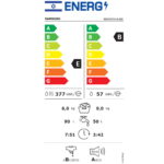 ⁦מכונת כביסה משולבת מייבש 6/9 ק"ג Samsung סמסונג WD90T6542BE⁩ – תמונה ⁦6⁩