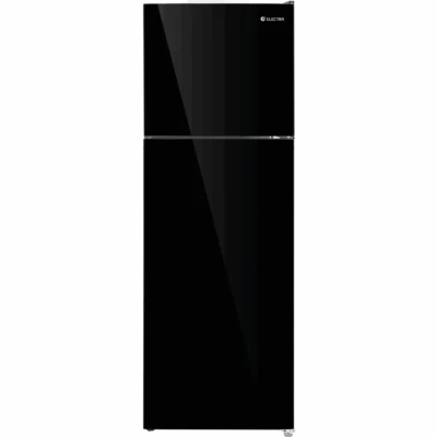 מקרר מקפיא עליון 348 ליטר Electra EL365GBL אלקטרה גימור זכוכית שחורה נצנצים
