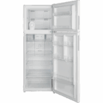 ⁦מקרר מקפיא עליון 348 ליטר Electra EL365GW אלקטרה זכוכית לבנה⁩ – תמונה ⁦3⁩