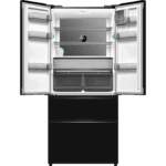 ⁦מקרר 4 דלתות 509 ליטר Electra EL511GBL אלקטרה זכוכית שחורה⁩ – תמונה ⁦3⁩