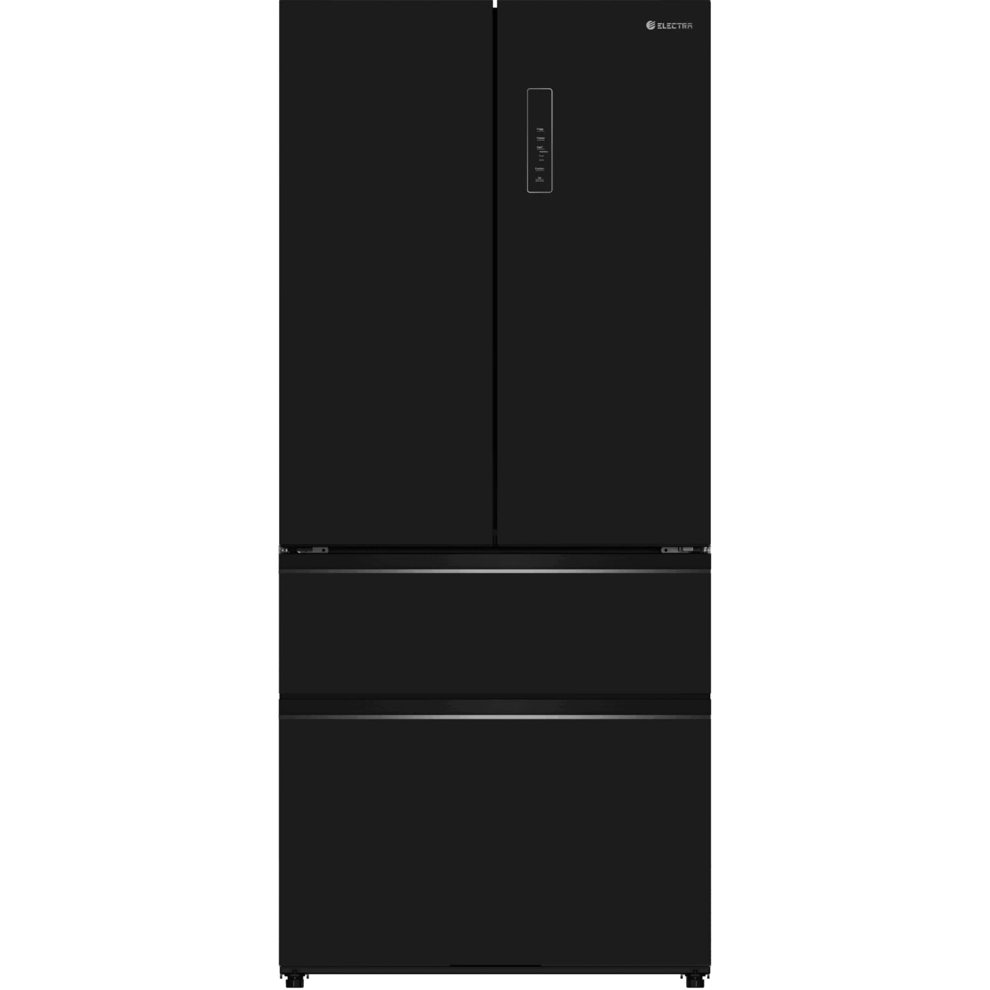 מקרר 4 דלתות 509 ליטר Electra EL511GBL אלקטרה זכוכית שחורה