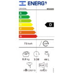 ⁦מכונת כביסה פתח עליון 8 קג Crystal קריסטל WC8200⁩ – תמונה ⁦6⁩