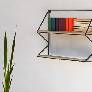 מדף תלייה דגם דואט משולשים מבית סטאר שופ STAR SHOP