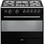תנור משולב כיריים גז 90 סמ BG91 סמג SMEG