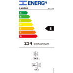 ⁦מקפיא 7 מגירות 242 ליטר Amcor אמקור HF710W לבן⁩ – תמונה ⁦3⁩