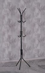 ⁦מתלה בגדים מתכת בגוון שחור דגם שקד SHAKED מבית סטאר שופ STAR SHOP⁩ – תמונה ⁦2⁩