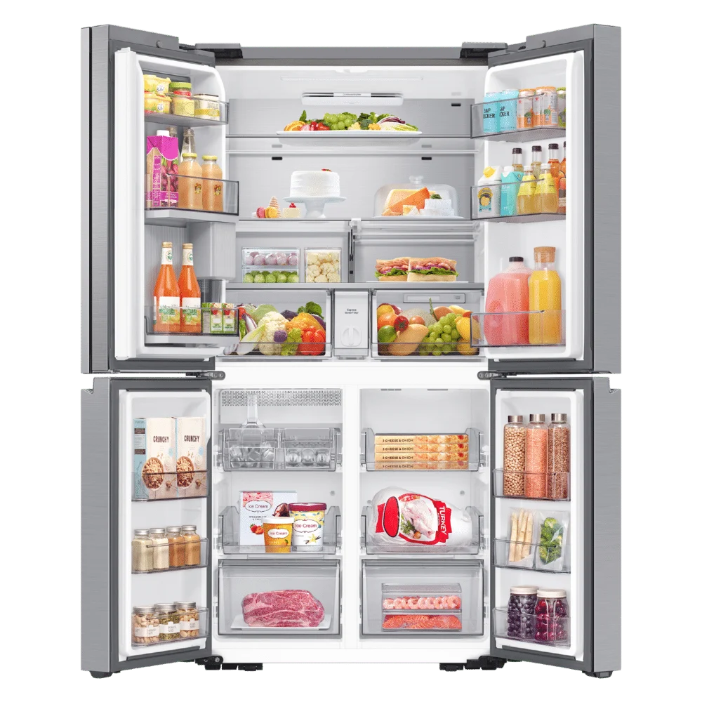 מקרר 4 דלתות 852 ליטר Samsung סמסונג RF82DG9621SR