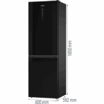 מקרר מקפיא תחתון GORENJE גורניה NRK6192ABK שחור