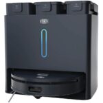 שואב אבק ושוטף רובוטי כולל תחנת עגינה והנחיות קוליות בעברית Stanley סטנלי Ruby Bot