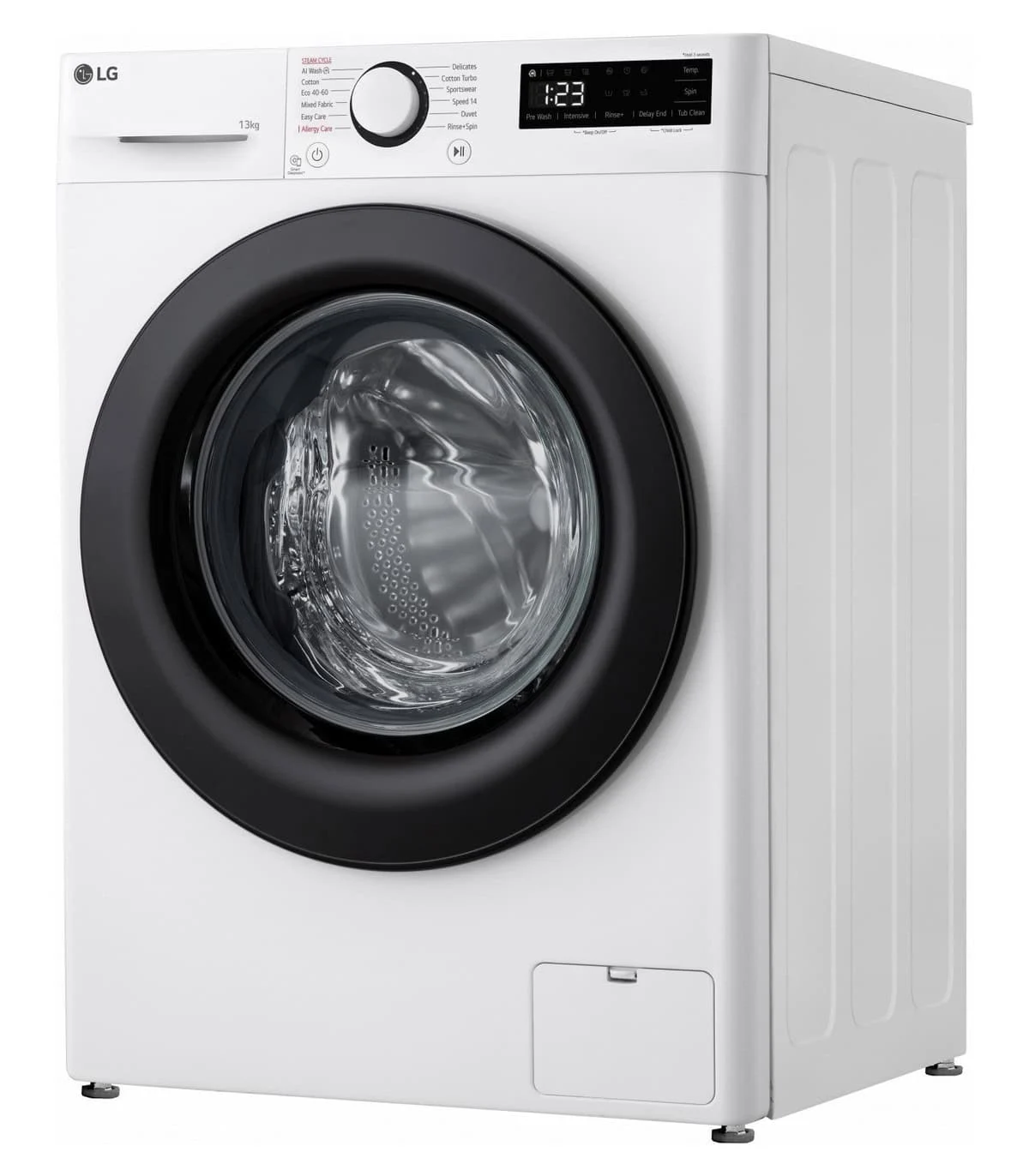 מכונת כביסה 13 ק״ג אינוורטר LG אל ג’י F4WR513SBW