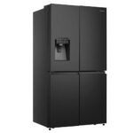 ⁦מקרר  4 דלתות HISENSE הייסנס RQ760N4SBFE שחור⁩ – תמונה ⁦2⁩