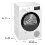 ⁦מייבש כביסה פתח חזית SIEMENS סימנס WT85H225IL⁩ – תמונה ⁦4⁩