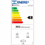 ⁦מקרר 4 דלתות 502 ליטר Electra EL5070GBL אלקטרה⁩ – תמונה ⁦3⁩