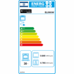 ⁦תנור דו תאי משולב כיריים Electra CT66CHQ-EL8060W אלקטרה⁩ – תמונה ⁦5⁩