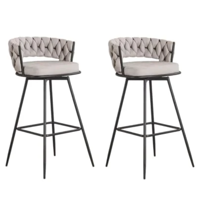 זוג כיסאות בר מסתובבים Comfort4U קומפורט 4יו ELEGANZIA