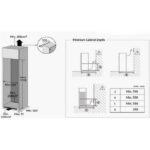 ⁦מקרר אינטגרלי מקפיא תחתון 267 ליטר Samsung סמסונג BRB80F26CEFO⁩ – תמונה ⁦3⁩